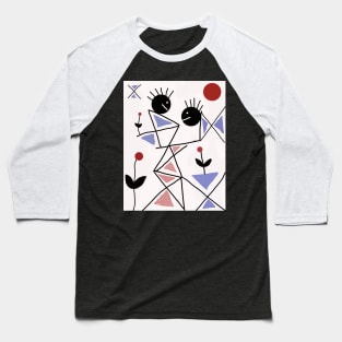 Kids at the Crossroads Stick Figure Baseball T-Shirt